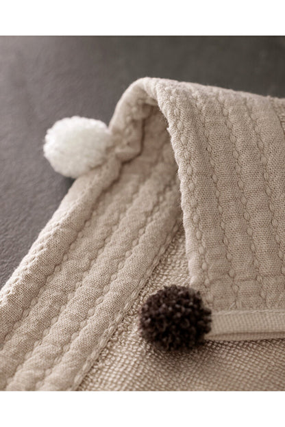 Demma Home 2'li %100 Pamuk El Havlusu - Bej