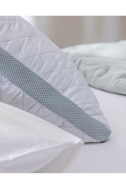 3 İşlevli Klimalı Yastık - Nefes Alan Uyku Yastığı