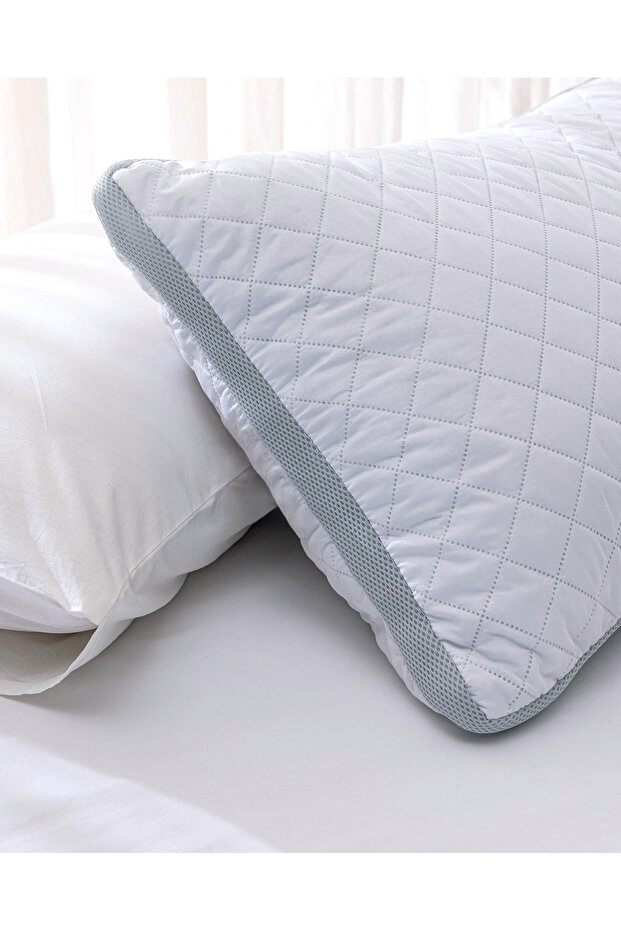 3 İşlevli Klimalı Yastık - Nefes Alan Uyku Yastığı