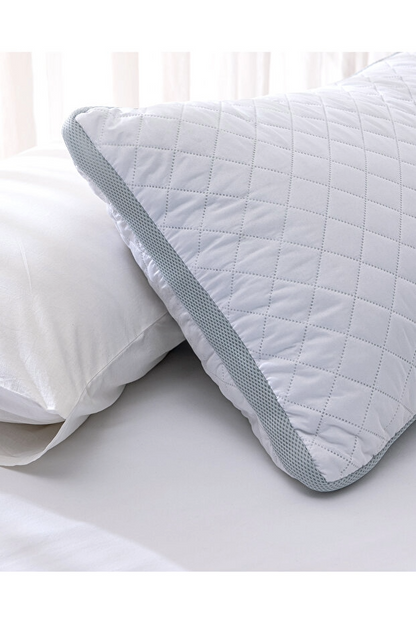 3 İşlevli Klimalı Yastık - Nefes Alan Uyku Yastığı